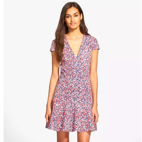 Tory Burch floral dress woman’s size large - Picture 1 of 11